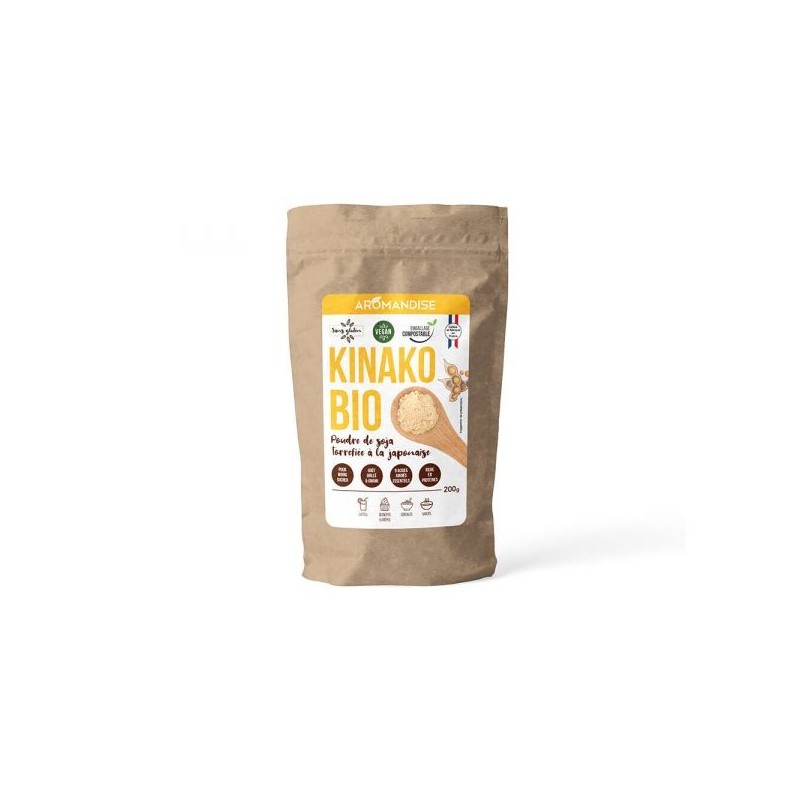 Poudre de soja torréfiée Kinako 200 g