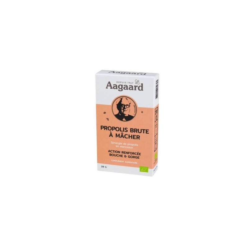 Propolis brute à mâcher