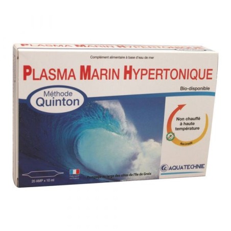 Plasma Marin Hypertonique 20 ampoules