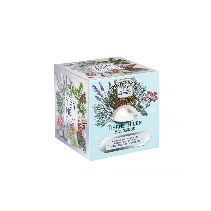 Tisane cube Hiver Coffret métal 24 sachets