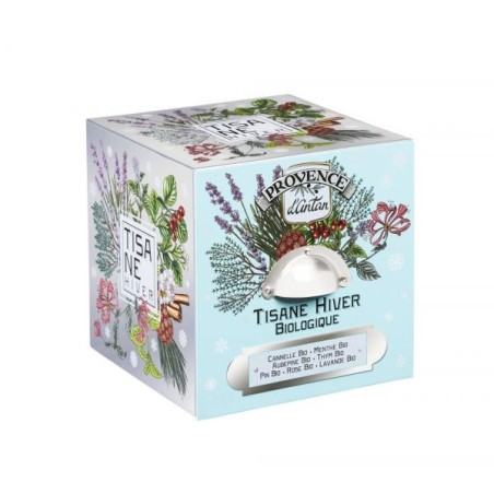 Tisane cube Hiver Coffret métal 24 sachets