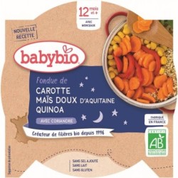 Bonne Nuit Carotte Maïs doux & Quinoa à la Coriandre