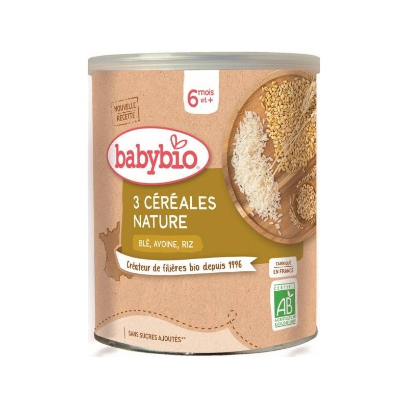 3 céréales Nature