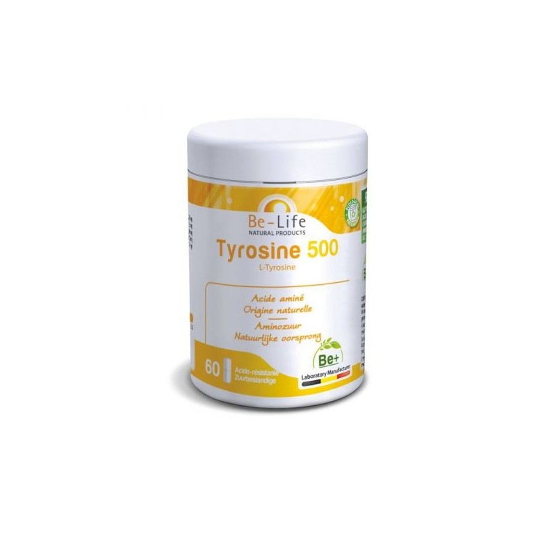 Tyrosine 500 60 gélules