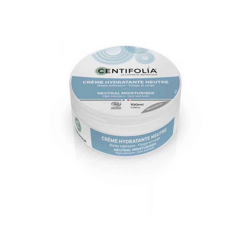Crème hydratante neutre haute tolérance Pot 100 ml