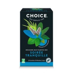 Infusion soirée tranquille Boîte 20 sachets
