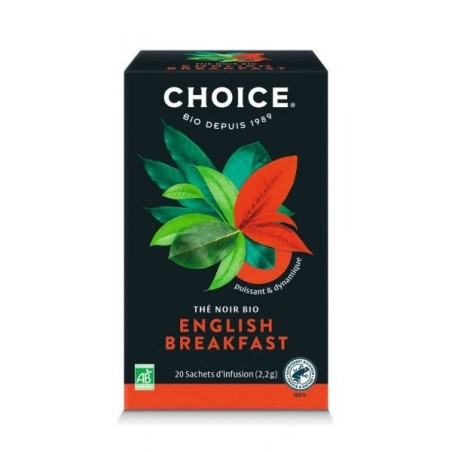 Thé noir English Breakfast Boîte 20 sachets