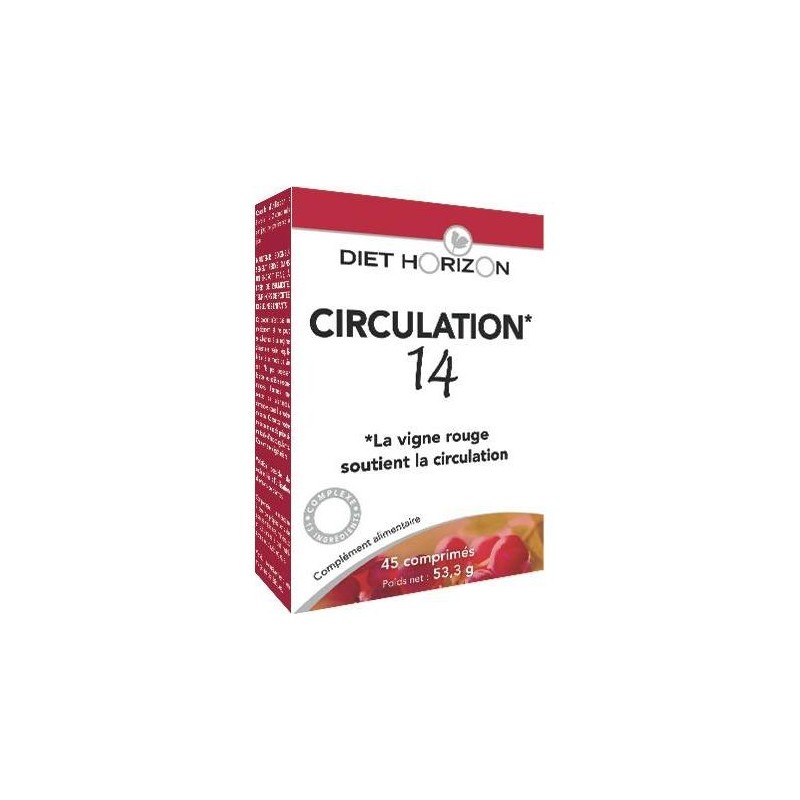 Circulation 14 45 comprimés