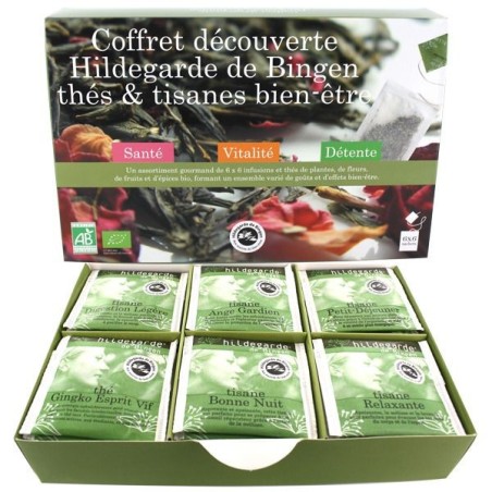 Coffret Découverte Hildegarde de Bingen 6 x 6 sachets