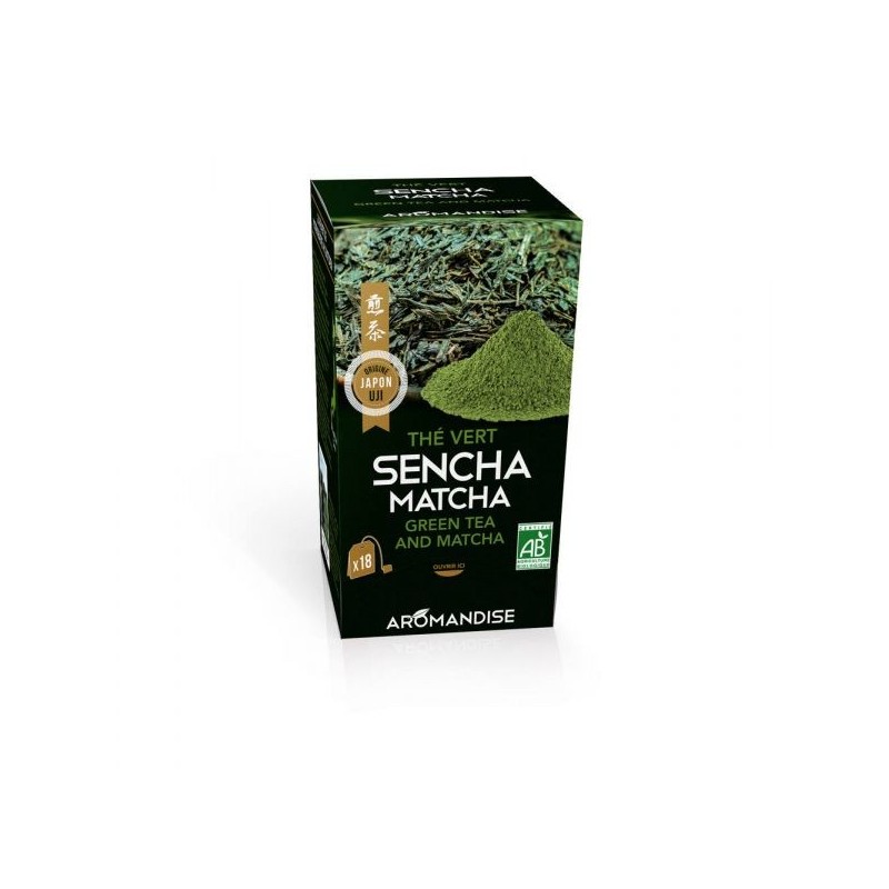 Infusettes Sencha et Matcha de Uji 18 x 2 g