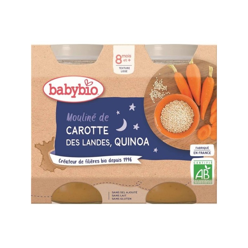 Bonne Nuit Mouliné de Carotte & Quinoa
