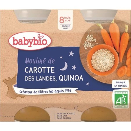 Bonne Nuit Mouliné de Carotte & Quinoa