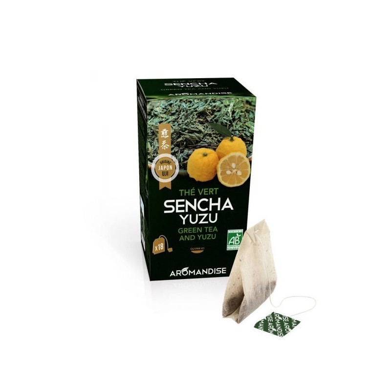 Infusettes Sencha de Uji et Yuzu 18 x 2 g