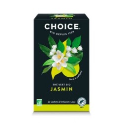 Thé vert Jasmin Boîte 20 sachets
