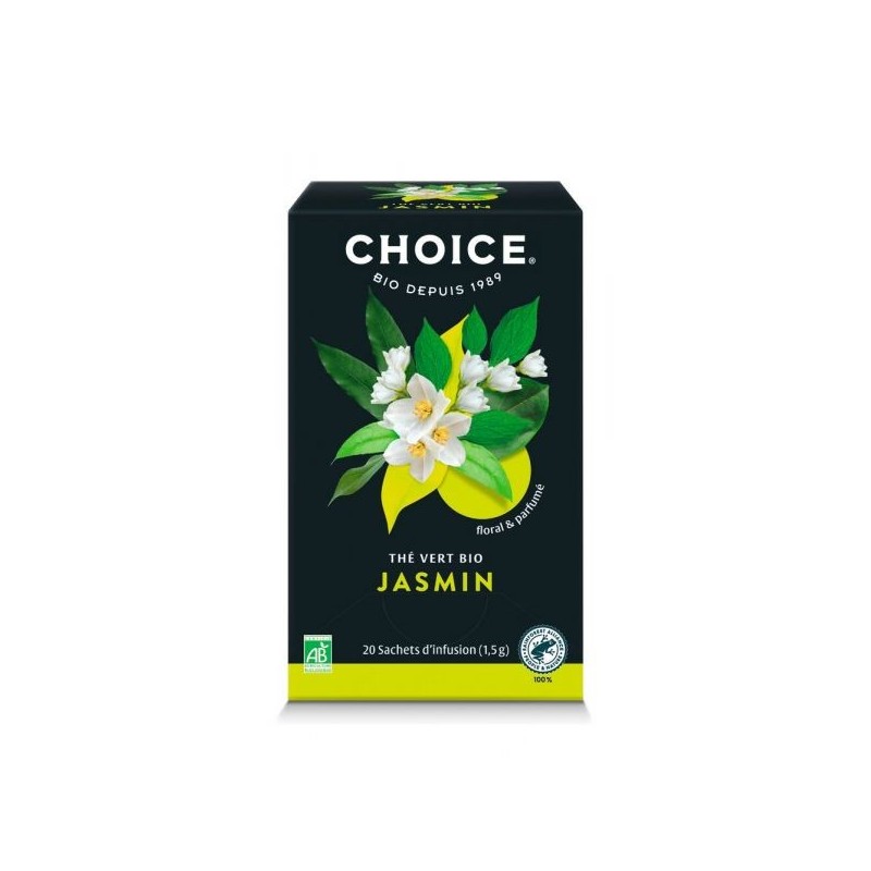 Thé vert Jasmin Boîte 20 sachets