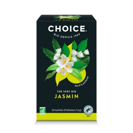 Thé vert Jasmin Boîte 20 sachets