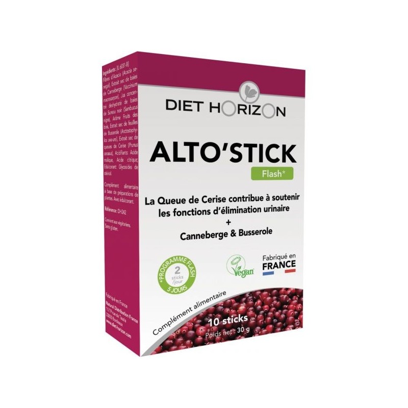 Alto'Stick flash VEGAN 10 sticks