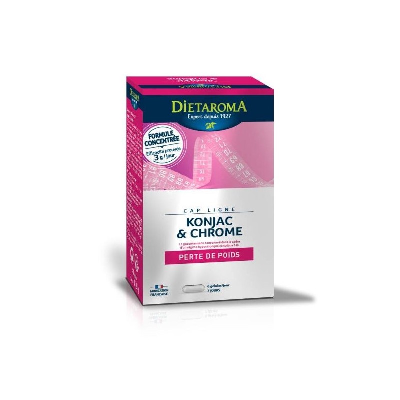 Cap ligne Konjac & Chrome 40 gélules
