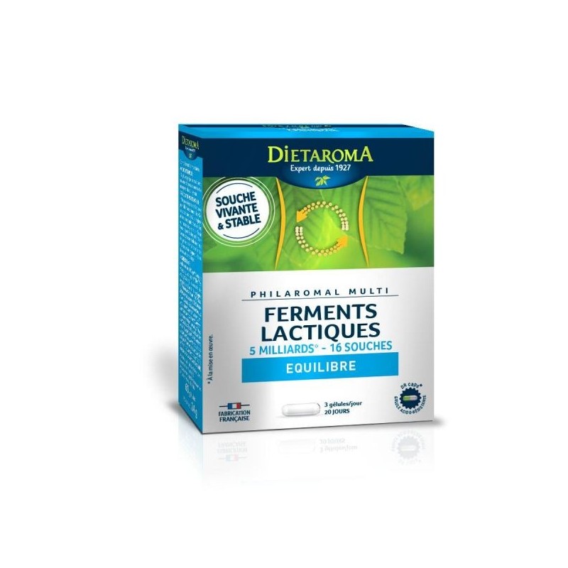Microbiotiques quotidien multi 60 gélules