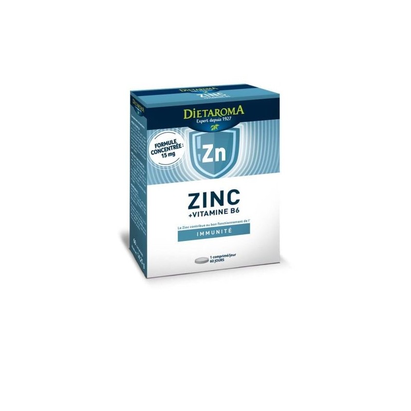 Zinc & Vitamine B6 60 comprimés