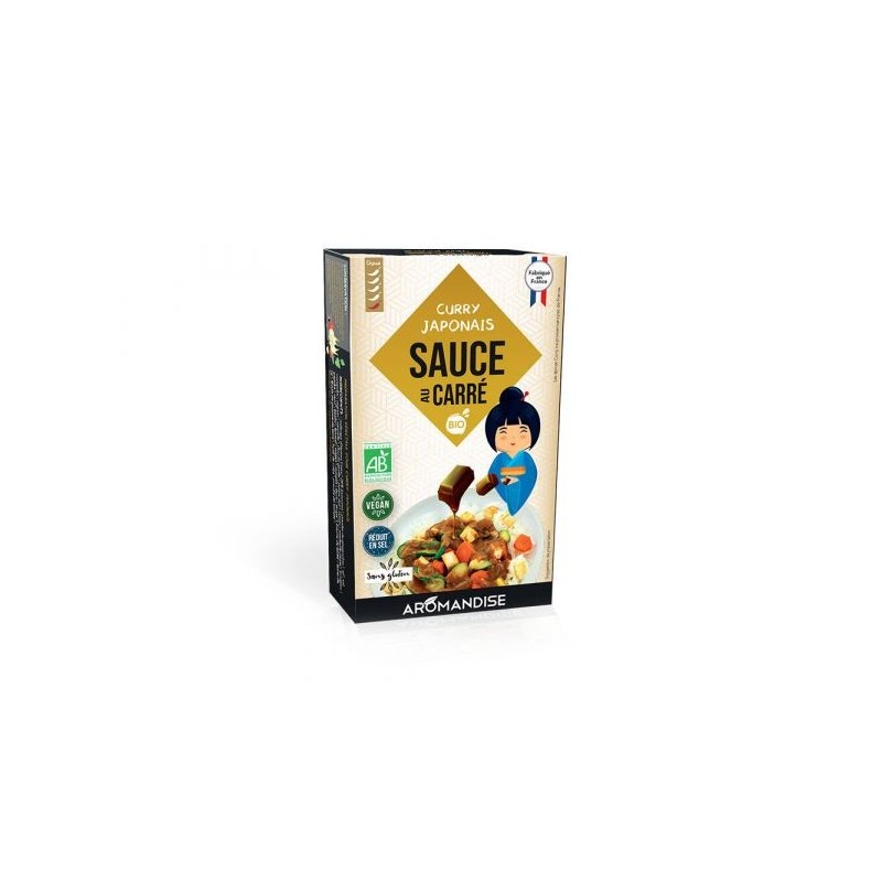 Sauce au carre curry japonais 10 portions de 90 g