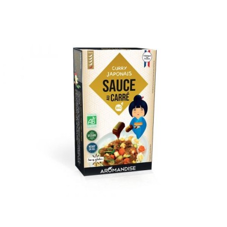Sauce au carre curry japonais 10 portions de 90 g