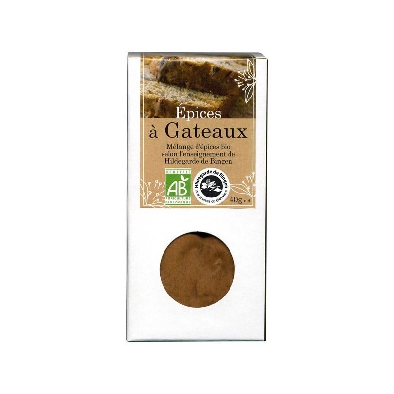 Epices à gâteaux Hildegarde Boîte 40 g