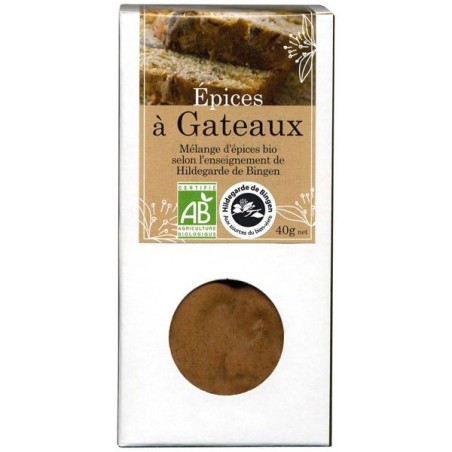 Epices à gâteaux Hildegarde Boîte 40 g
