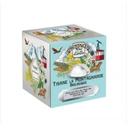 Tisane cube Montagnarde Coffret métal 24 sachets
