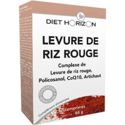 Levure de riz rouge 60 comprimés