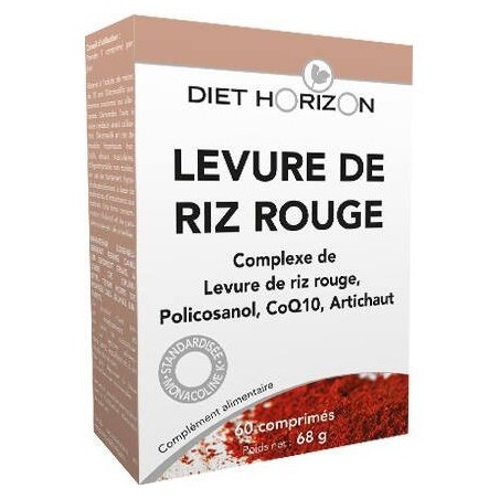 Levure de riz rouge 60 comprimés