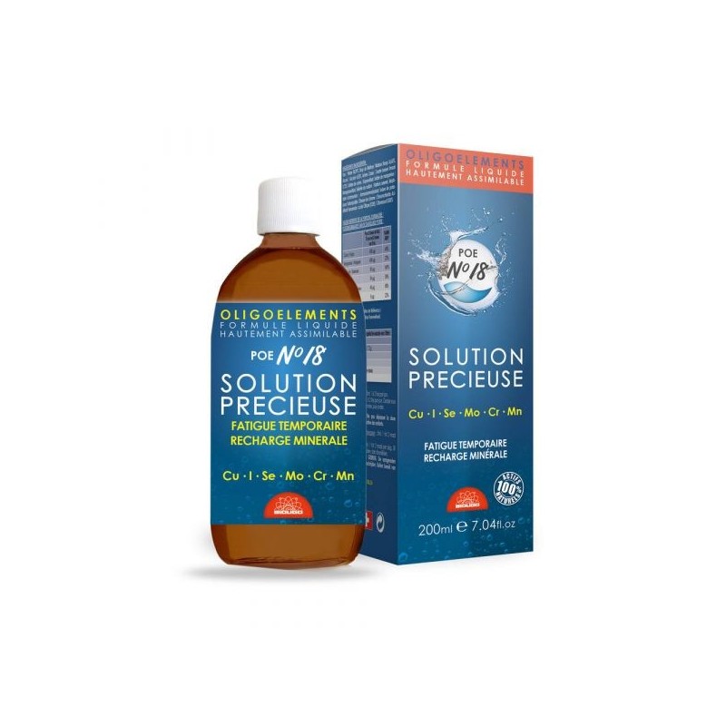 POE n°18 Solution précieuse Flacon 200 ml