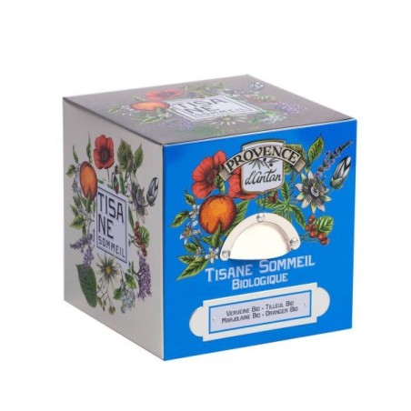 Tisane cube Sommeil Coffret métal 24 sachets