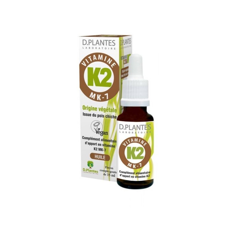 Vitamine K2 Huile Flacon 15 ml