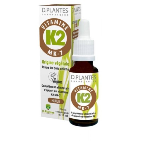 Vitamine K2 Huile Flacon 15 ml