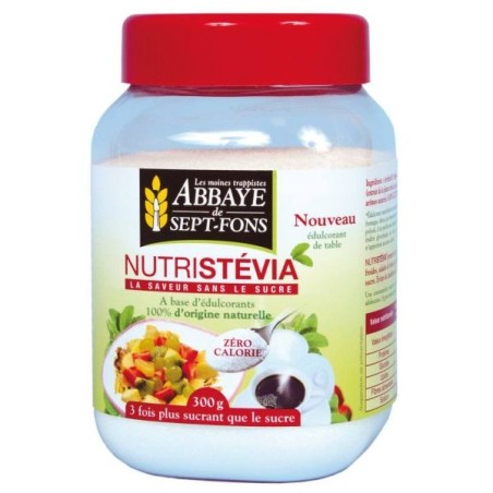 Nutristévia (Edulcorant de table d'origine naturelle) 300 g