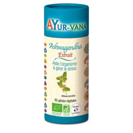 Ashwagandha titré à 2.5% 60 gélules végétales