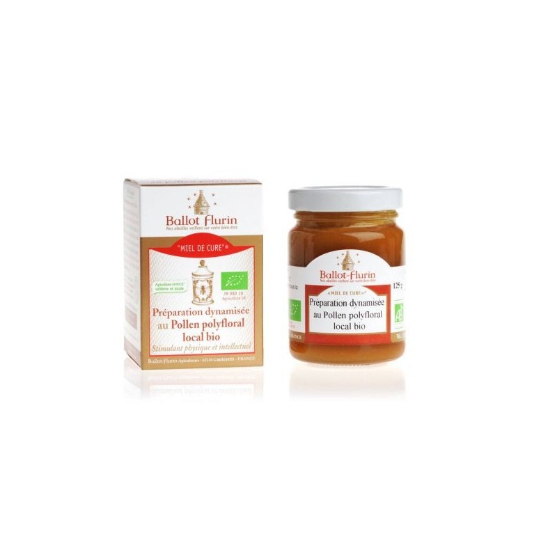 Miel de Cure®  : Préparation dynamisée au Pollen polyfloral local