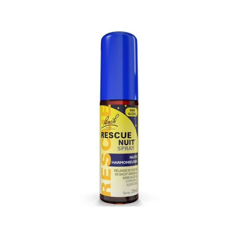 Rescue® Nuit sans alcool Spray Flacon 20 ml