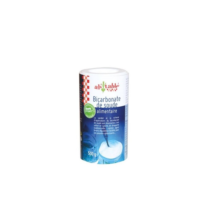 Bicarbonate de soude alimentaire 500 g