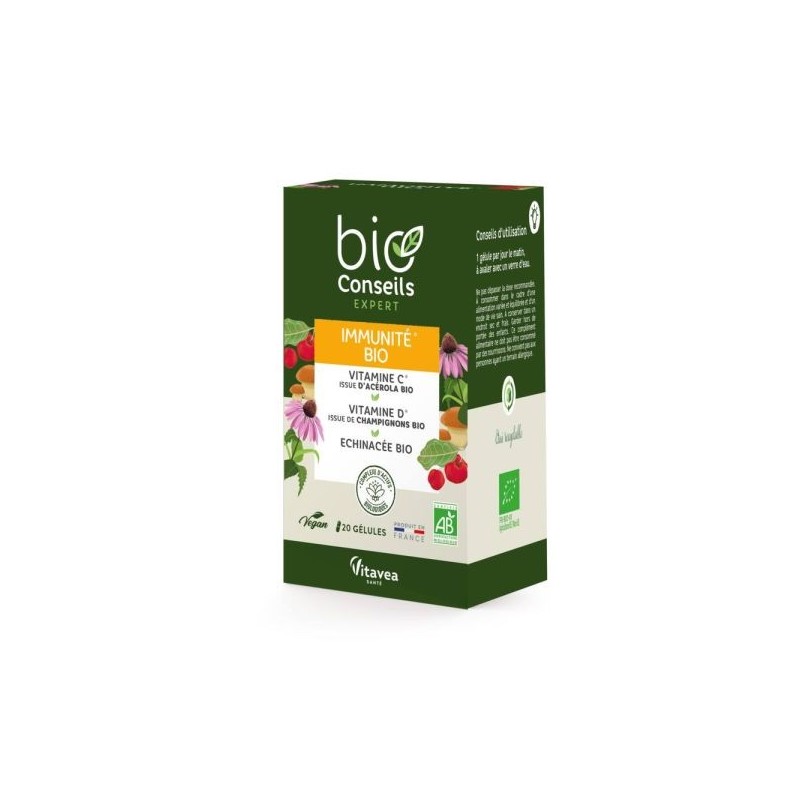Complexe immunité & VEGAN 20 gélules