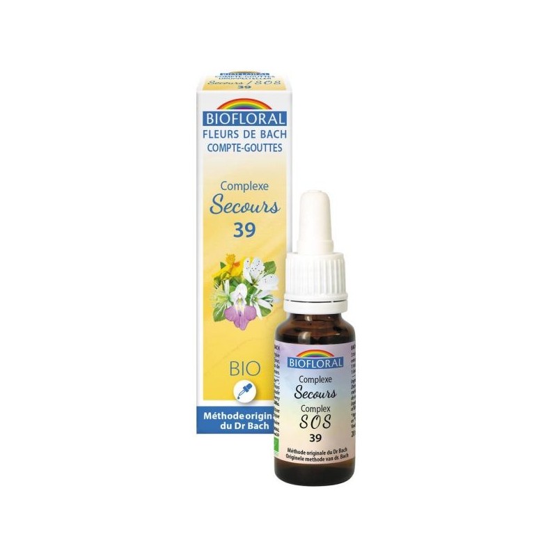 39 Complexe Secours Compte-gouttes 20 ml