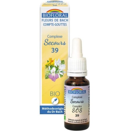 39 Complexe Secours Compte-gouttes 20 ml