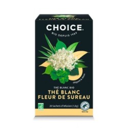 Thé blanc Fleur de Sureau Boîte 20 sachets