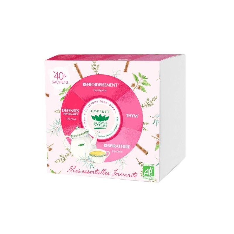 Coffret immunité 4 recettes x 10 sachets
