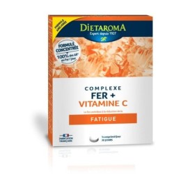 Complexe Fer + vitamine C - cure 1 mois 30 comprimés