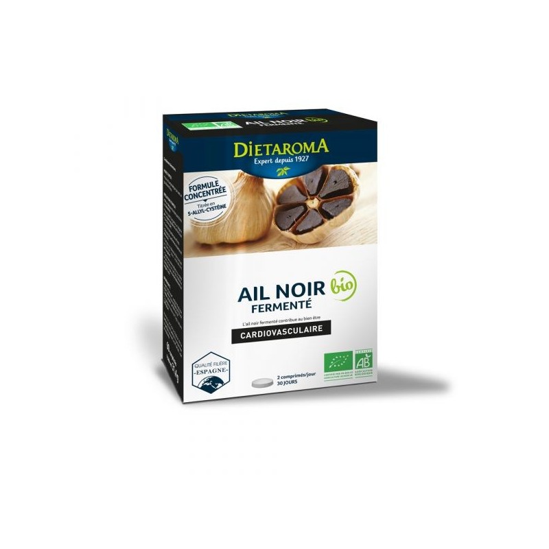 Ail noir fermenté 60 comprimés