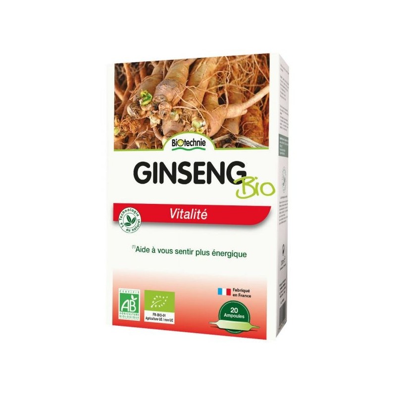 Ginseng 20 ampoules