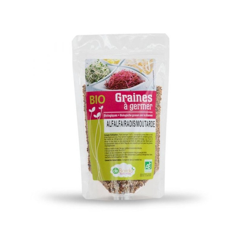 Alfalfa - Radis - Moutarde 200 g