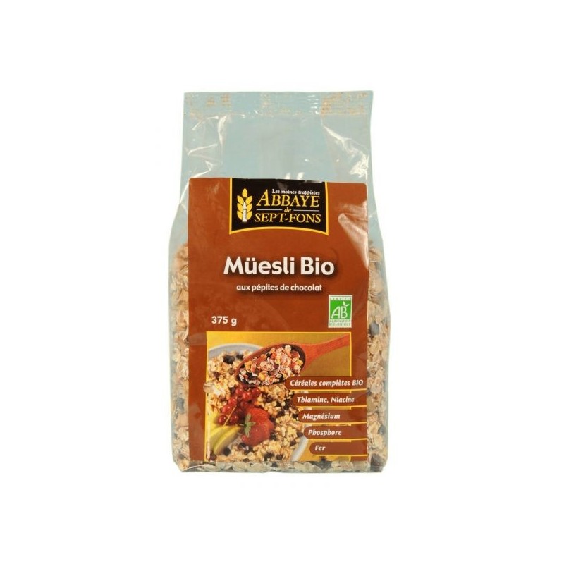 Müesli aux pépites de chocolat 375 g